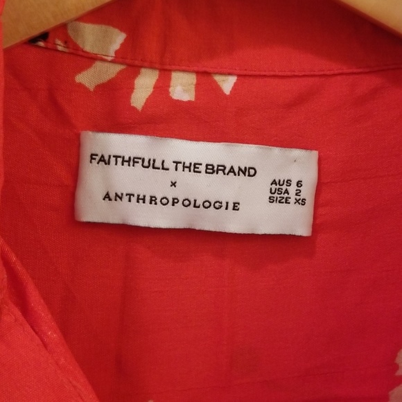 Anthropologie Faithfull Toulin Blouse - Picture 4 of 5